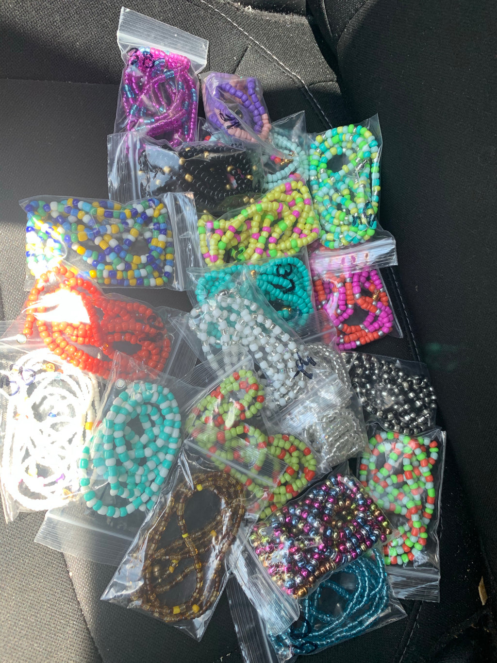 Waist beads multi color